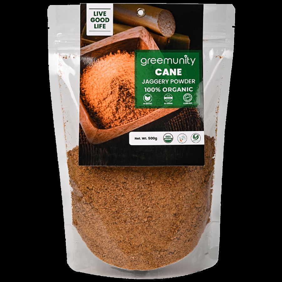 greemunity ORGANIC JAGGERY POWDER