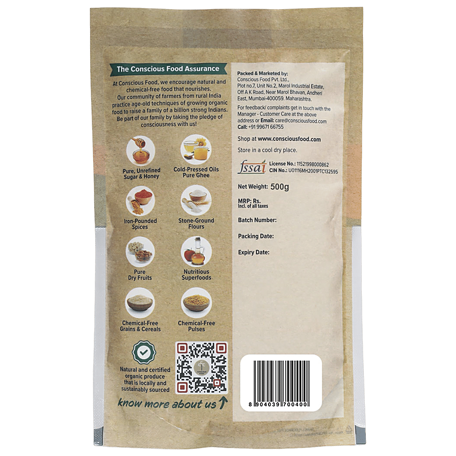 Conscious Food Ragi Atta/Finger Millet Flour