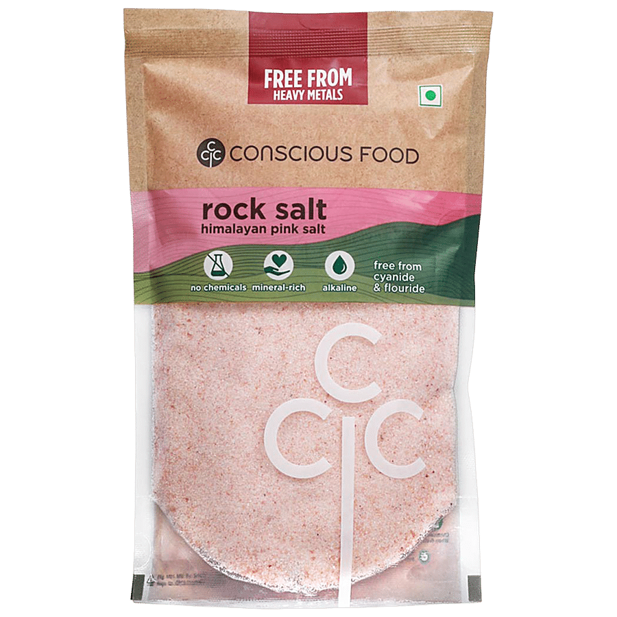 Conscious Food Rock Salt/Uppu