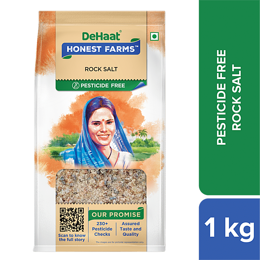 Dehaat Honest Farms Himalayan Pink Salt - Pesticide Free