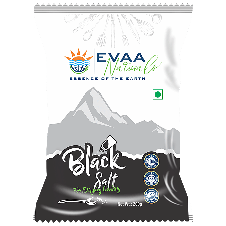 EVAA Naturals Black Salt