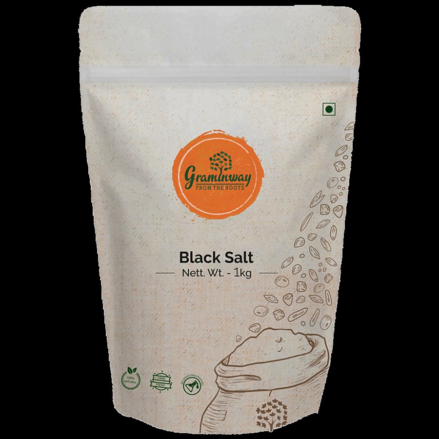 Graminway Black Salt - Natural Minerals Rich Seasoning