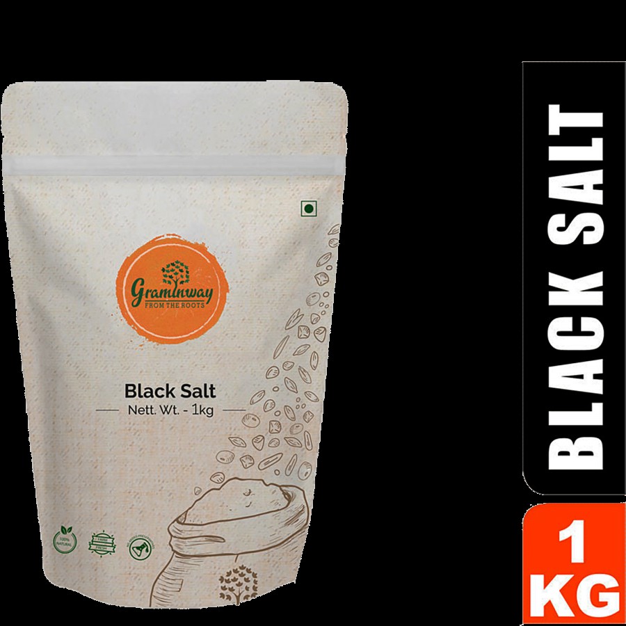 Graminway Black Salt - Natural Minerals Rich Seasoning