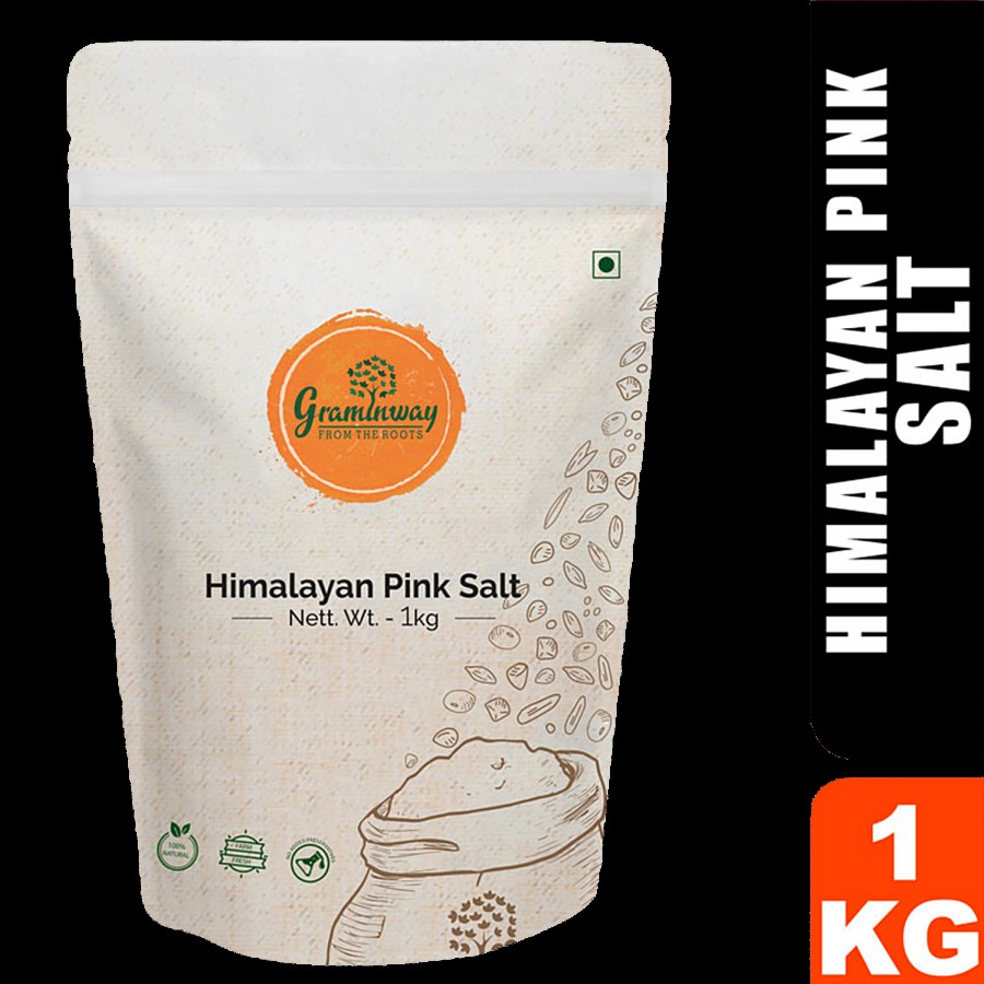 Graminway Himalayan Pink Salt - Natural Minerals Rich Seasoning