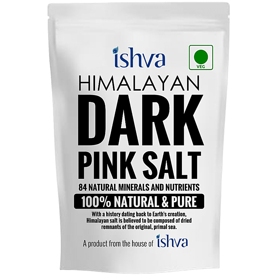 Ishva Himalayan Dark Pink Salt