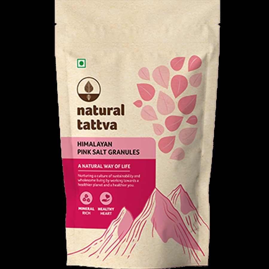 Natural Tattva  Himalayan Pink Salt/Uppu Granules