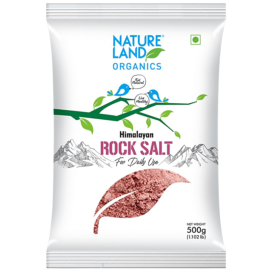 Natureland Organics Nature land Himalayan Pink Rock Salt/Uppu