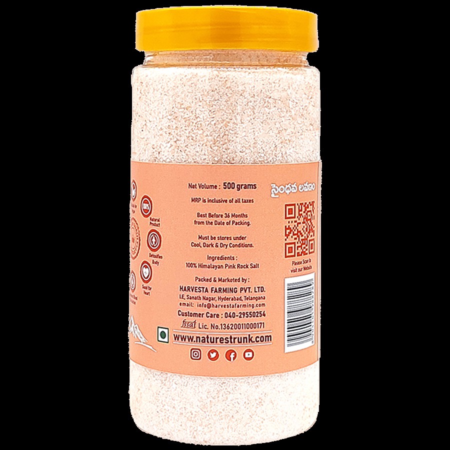 Nature's Trunk Natural Himalayan Pink Salt - With 84 Different Trace Elements