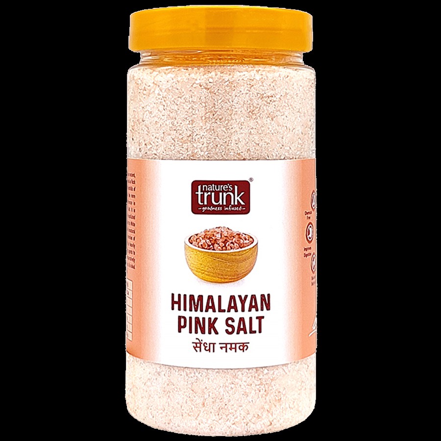 Nature's Trunk Natural Himalayan Pink Salt - With 84 Different Trace Elements