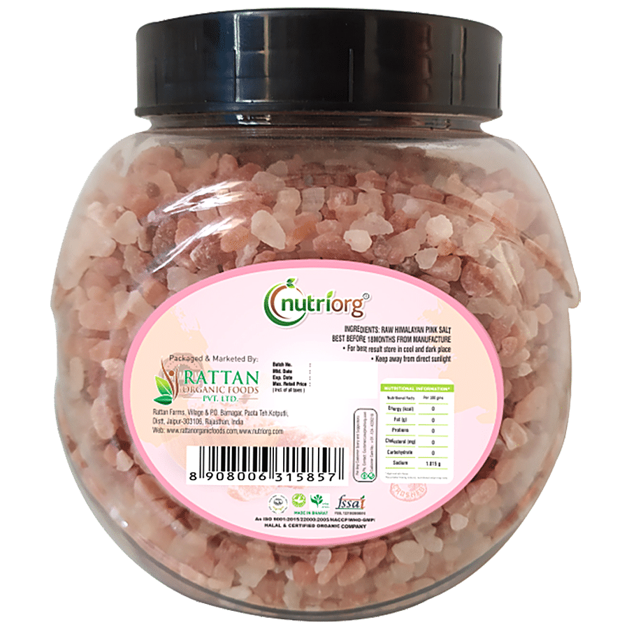 Nutriorg Himalayan Pink Salt