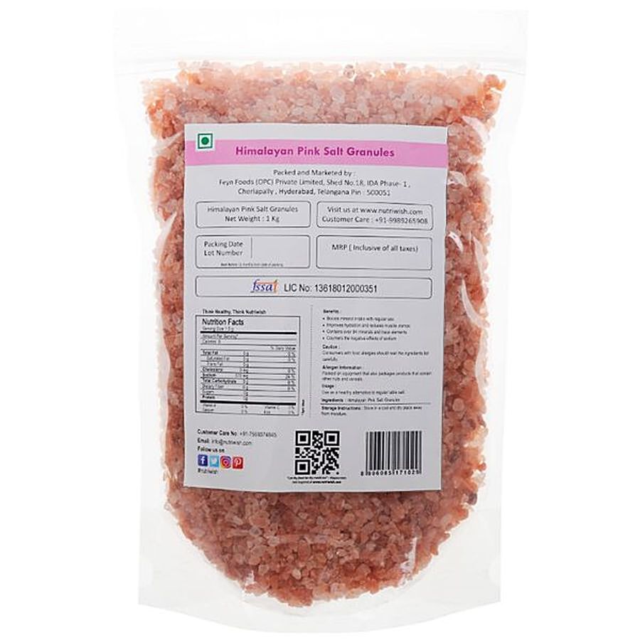 Nutriwish Himalayan Pink Salt/Uppu Granules