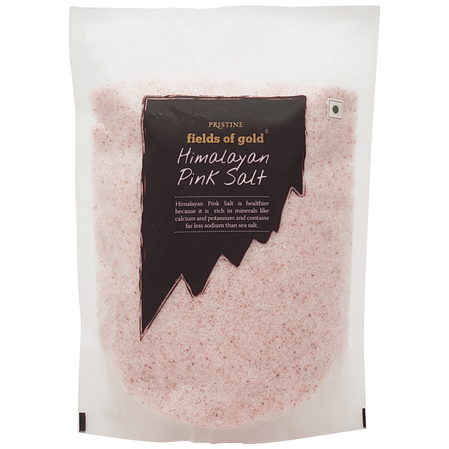 PRISTINE Fields of Gold Himalayan Pink Salt/Uppu