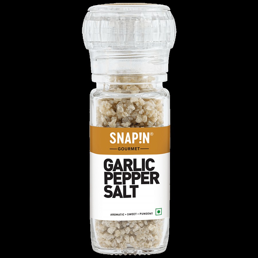 SNAPIN Garlic Pepper Salt - Sweet Flavour