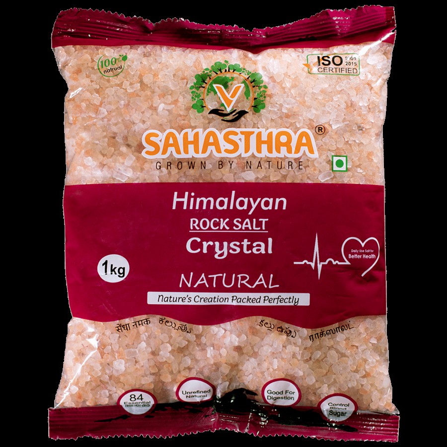 Sahasthra Himalayan Pink Rock Salt - Crystal