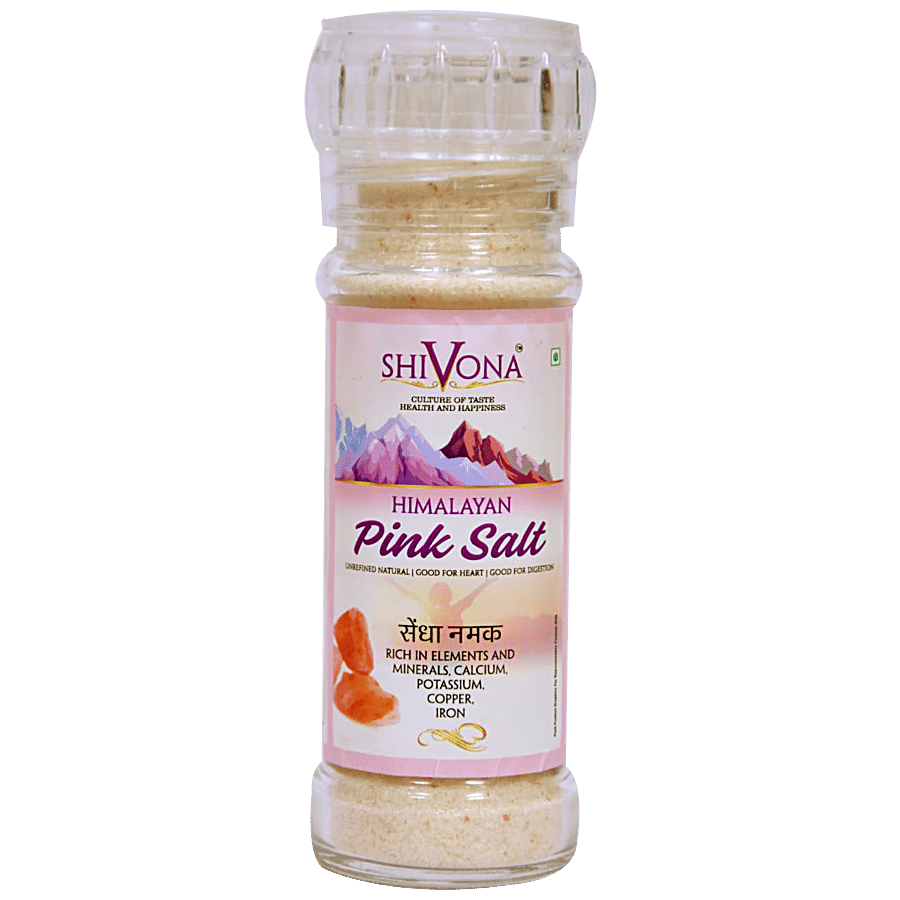 Shivona Himalayan Pink Salt - Rich In Elements