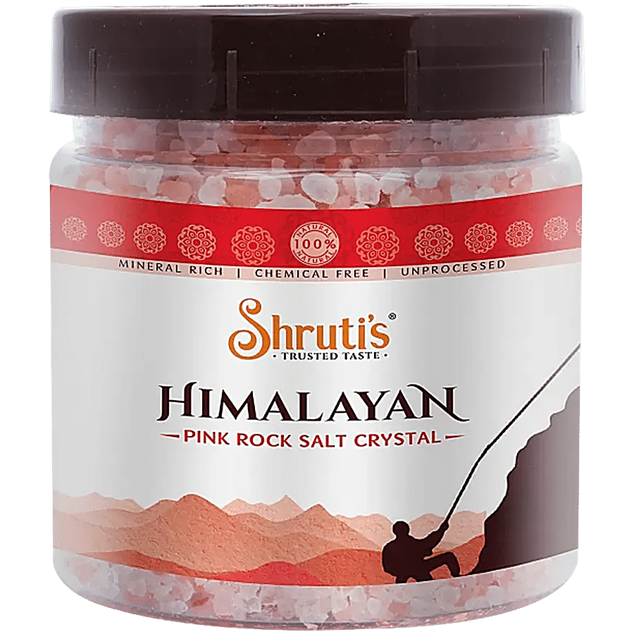 Shruti's Shruti`s Himalayan Pink Rock Salt Crystal - Chemical Free