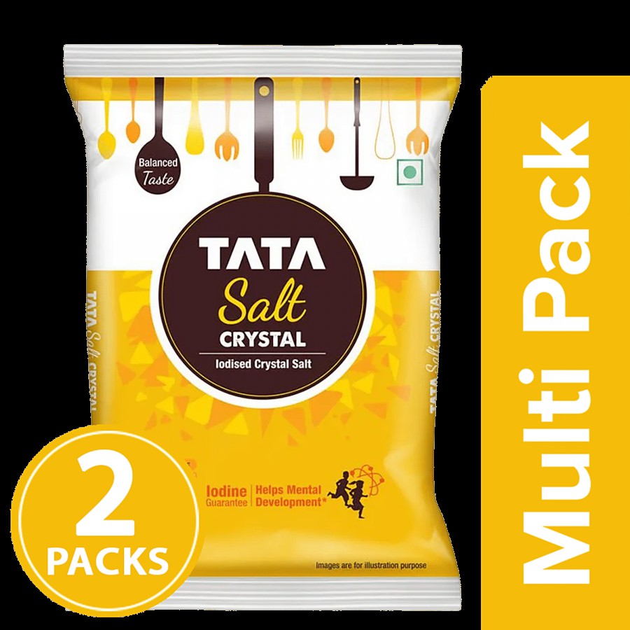 Tata Salt Iodised Crystal Salt