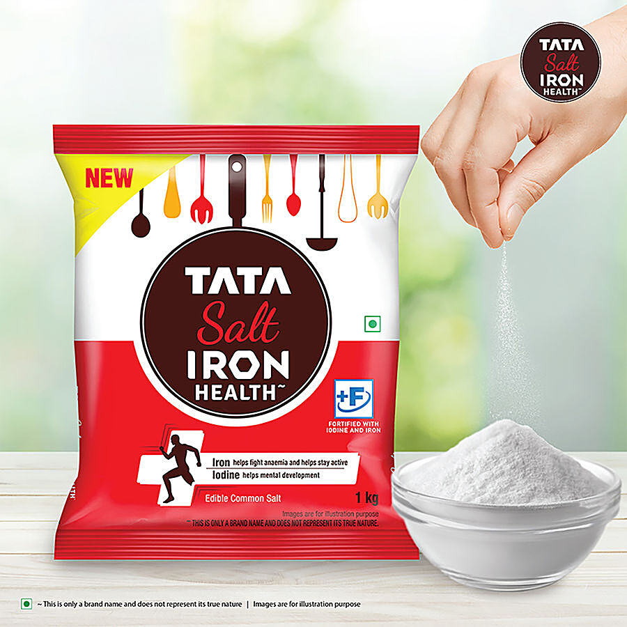 Tata Salt Salt/Uppu - Iron Plus Iodine