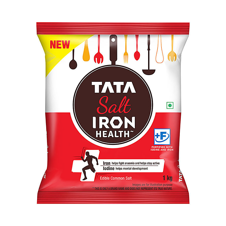 Tata Salt Salt/Uppu - Iron Plus Iodine