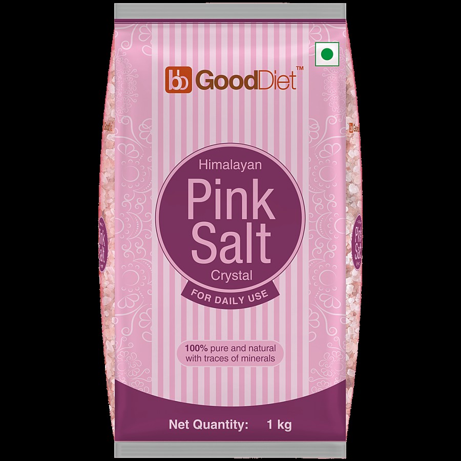 bb Gooddiet Himalayan Pink Rock Salt/Uppu - Crystal