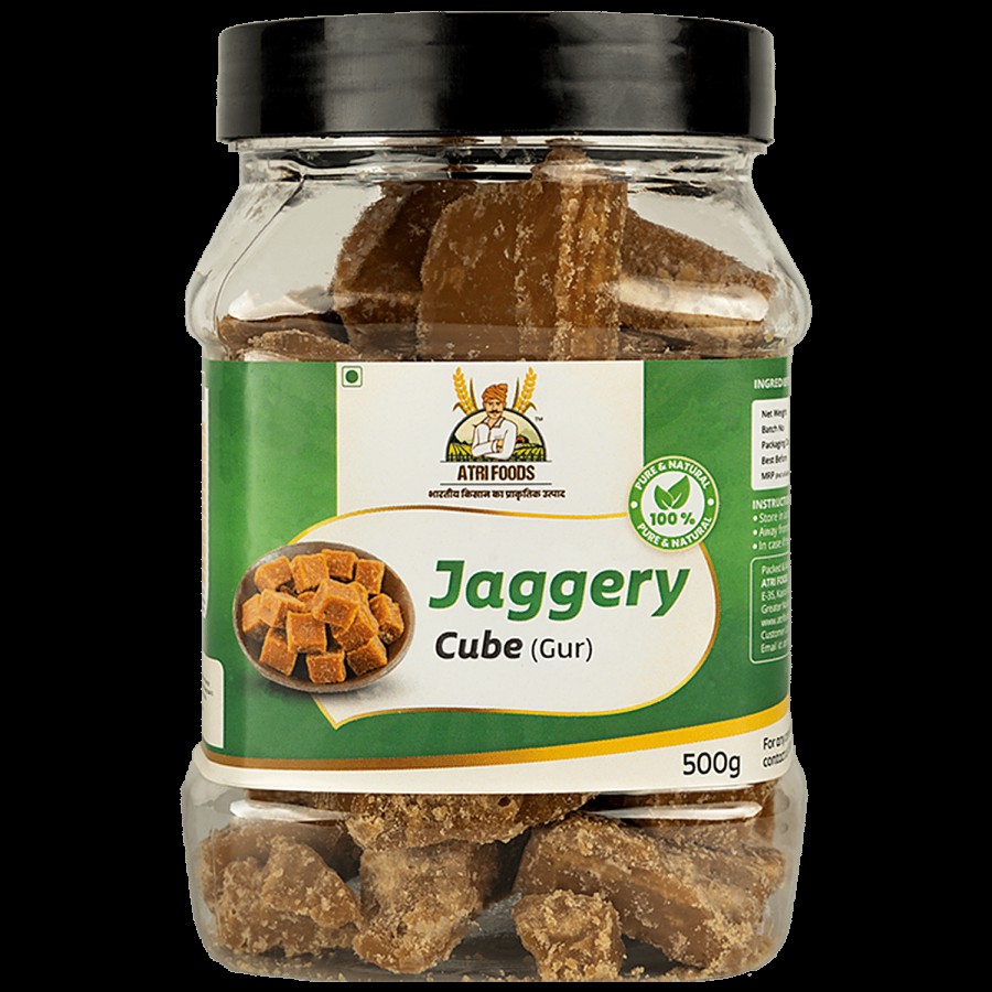 ATRI FOODS Jaggery Whole/Cube - Gur