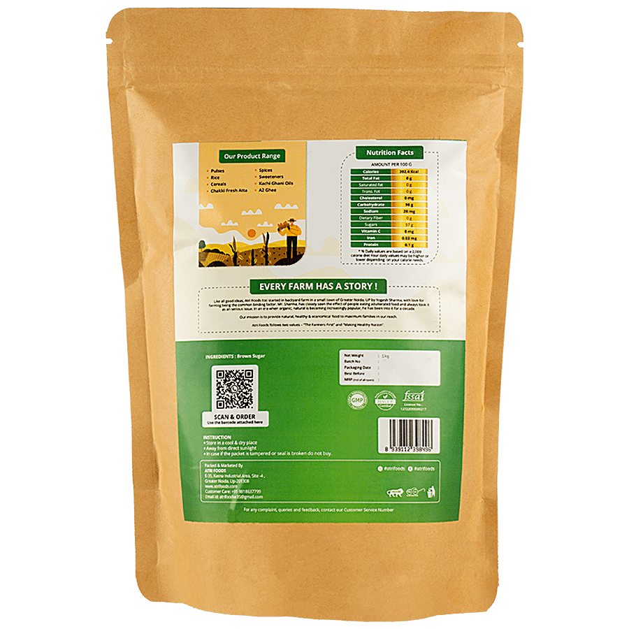 ATRI FOODS Raw Sugar Khandsari