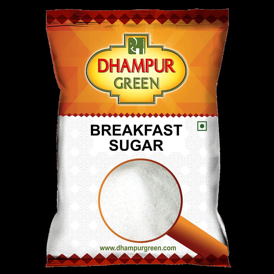 Dhampur Green Breakfast Sugar/Sakkare (Made From CaneSugar)