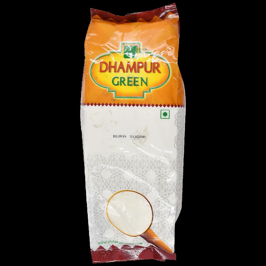 Dhampur Green Bura Sugar/Sakkare (Made From CaneSugar)