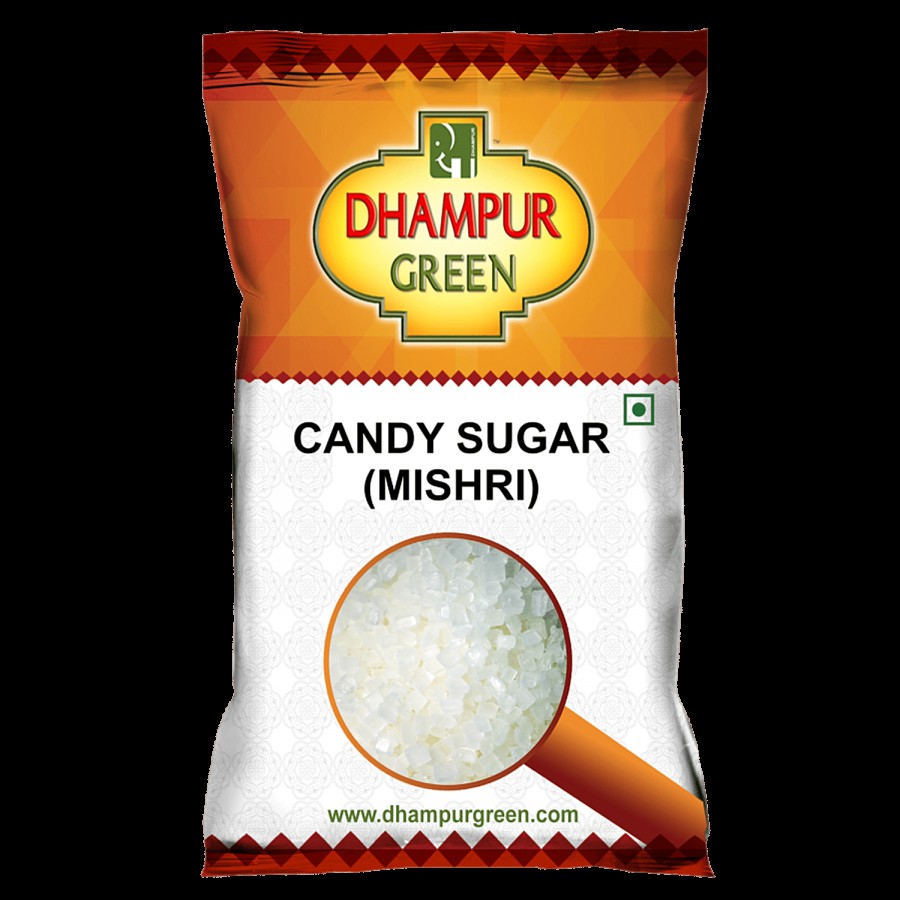 Dhampur Green Candy Sugar/Sakkare (Made From CaneSugar)