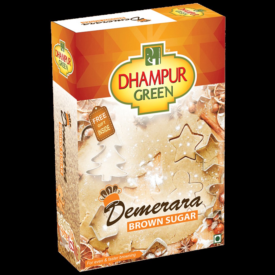 Dhampur Green Demerara Brown Sugar