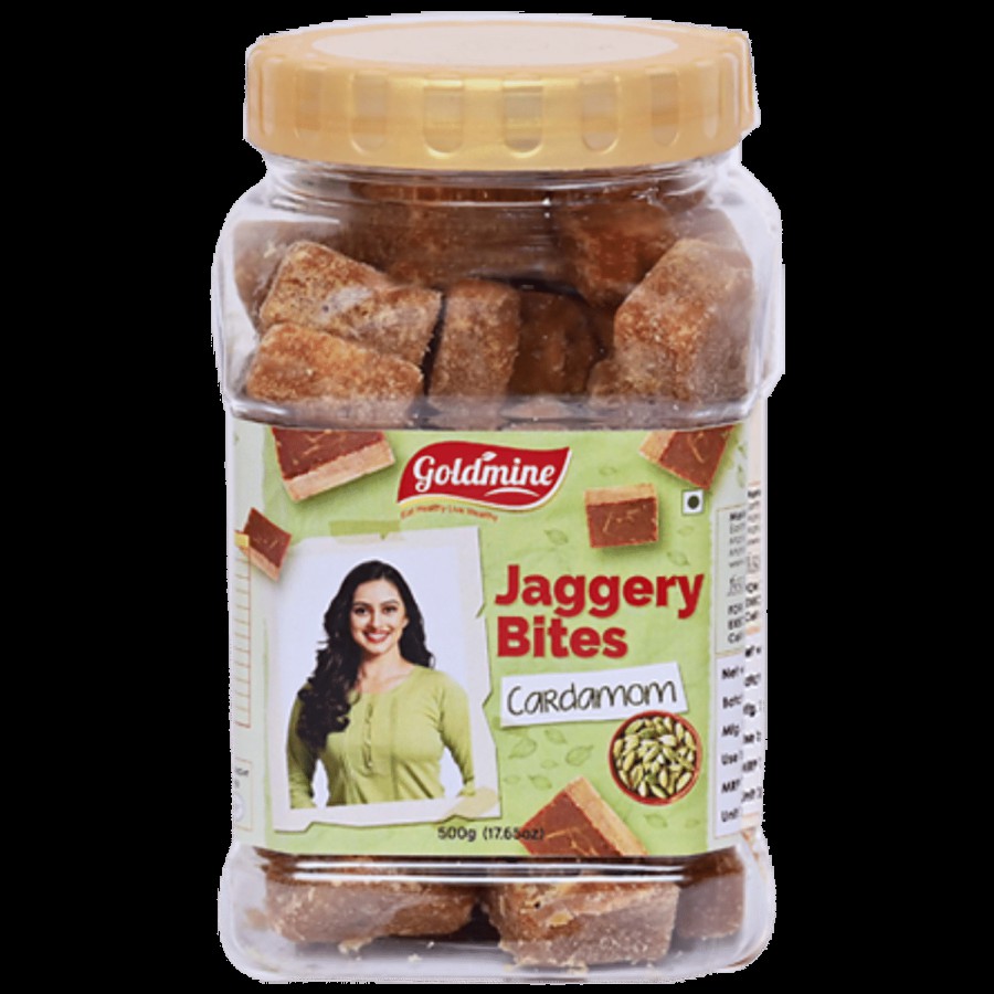 GOLDMINE Jaggery Bites - Cardamom