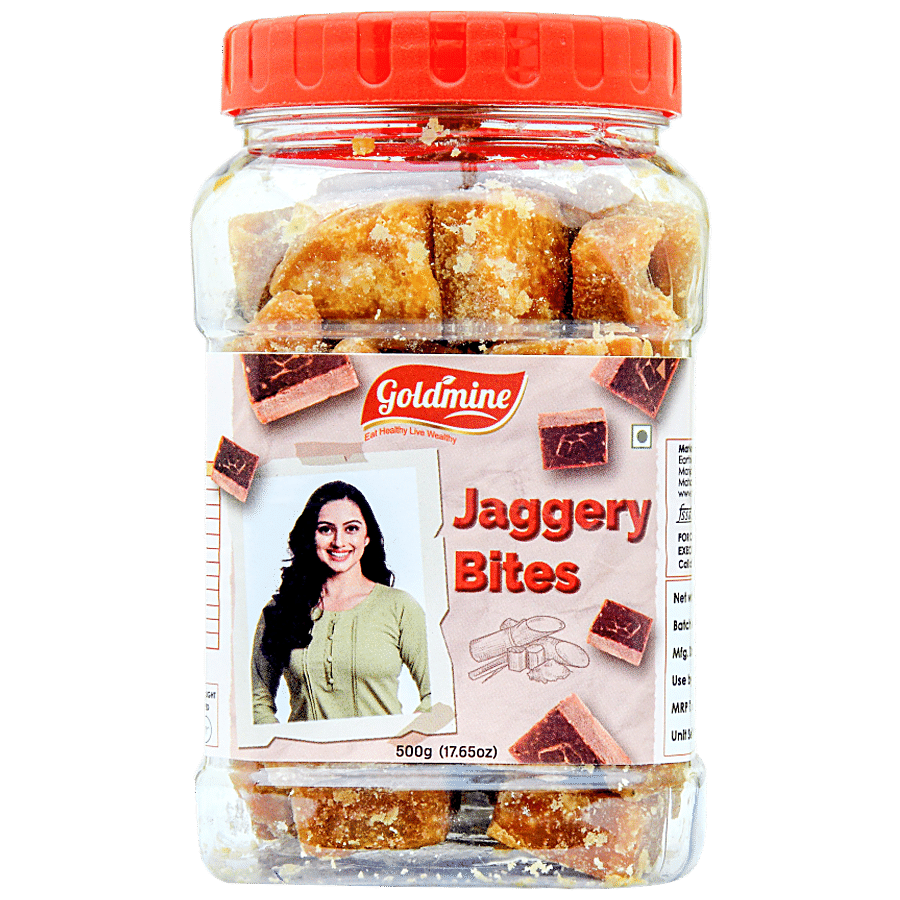 GOLDMINE Jaggery Bites - Plain