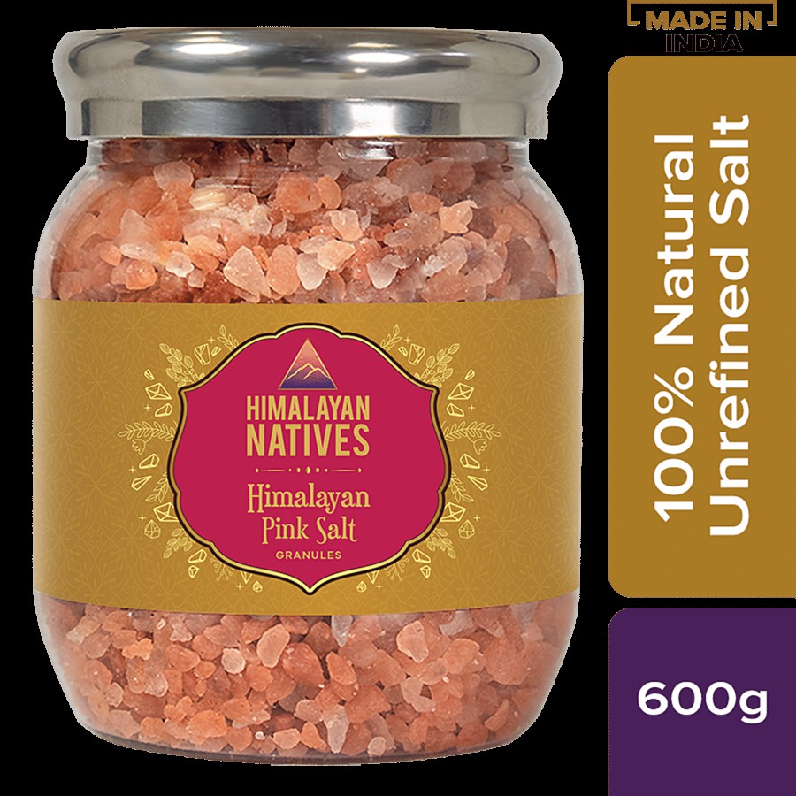 Himalayan Natives Pink Salt/Uppu Granules