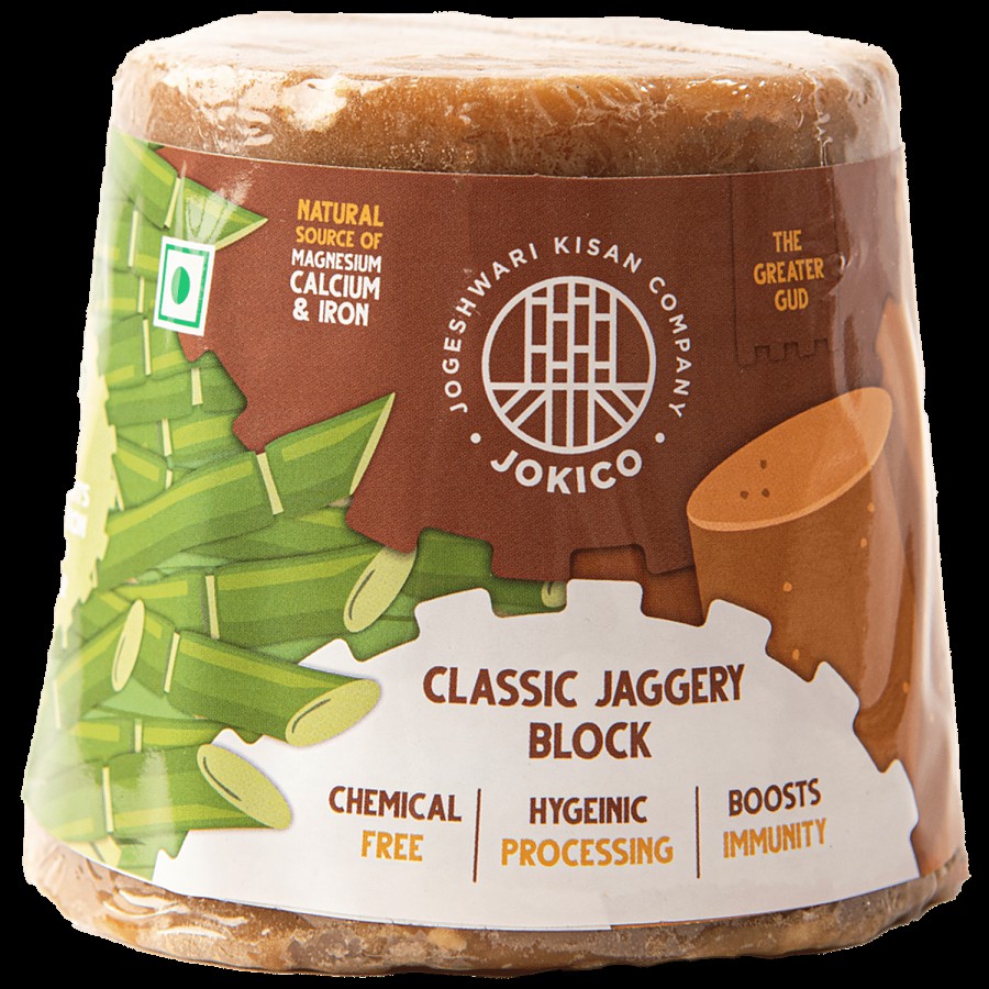 Jokico  Classic Jaggery Block - Chemical Free