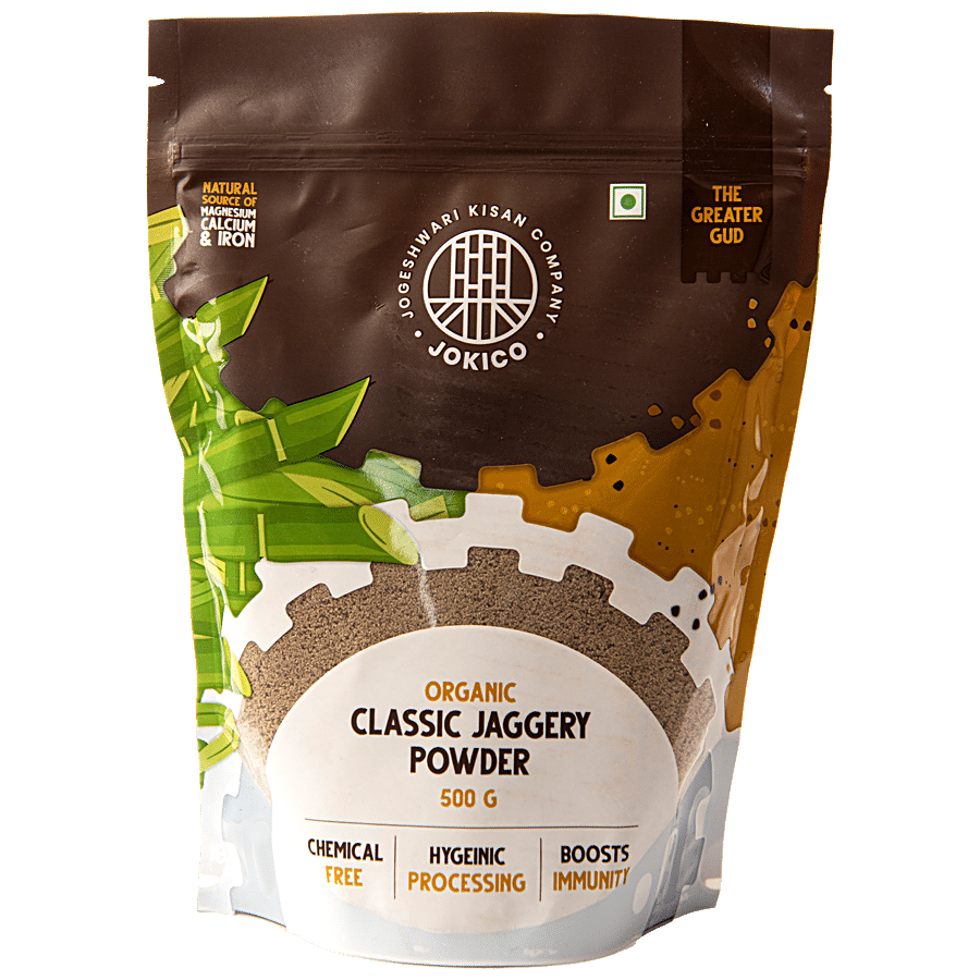 Jokico  Organic Classic Jaggery Powder - Chemical Free