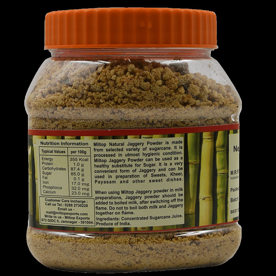 Miltop Jaggery - Powder