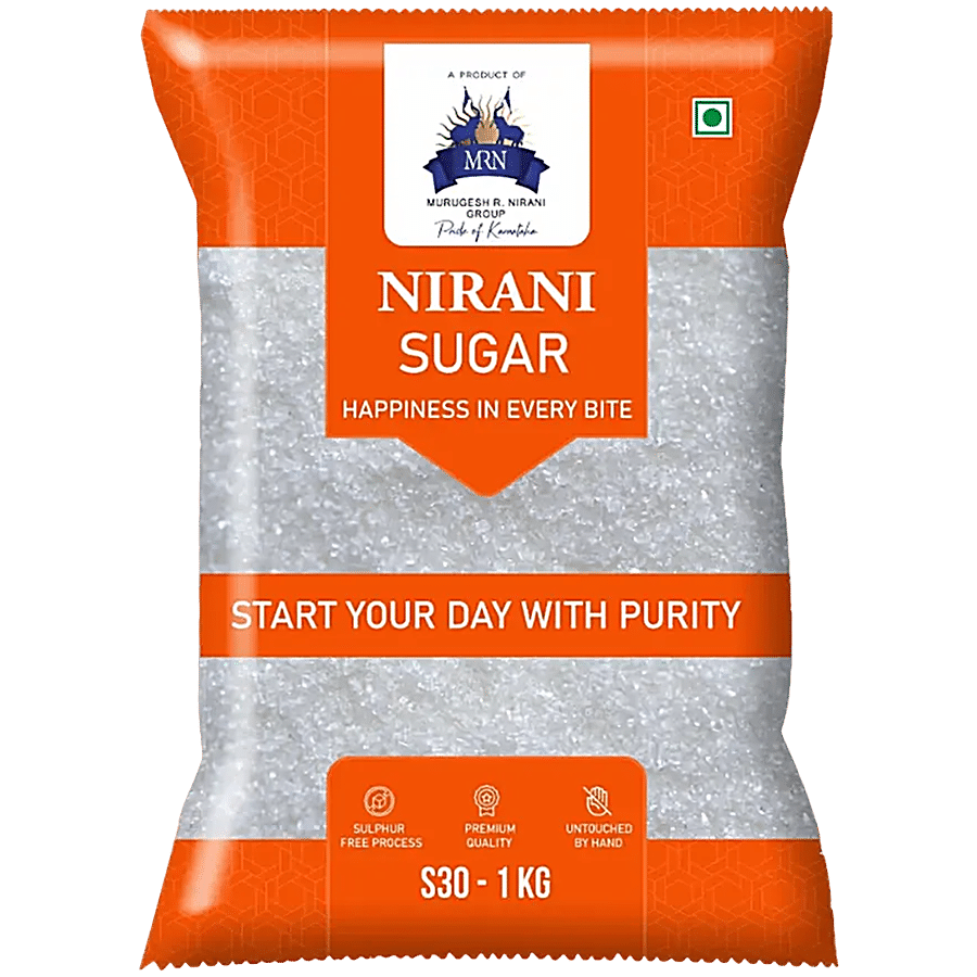 Mrn Nirani Sugars Sugar Sulphur Free - Double Refined