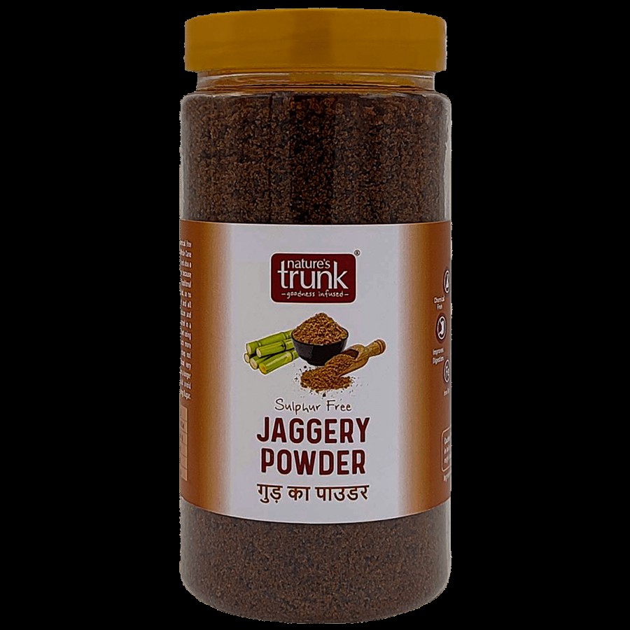 Nature's Trunk Sulphur Free Jaggery Powder - Gud