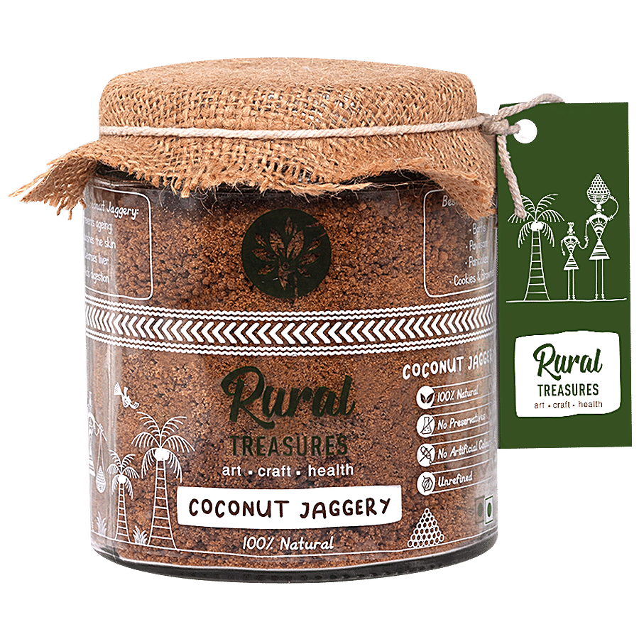 Rural Treasures Coconut Jaggery - Natural