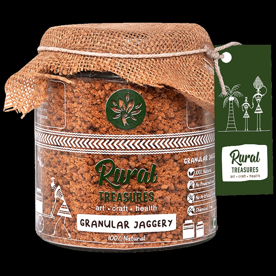 Rural Treasures Granular Jaggery - Natural