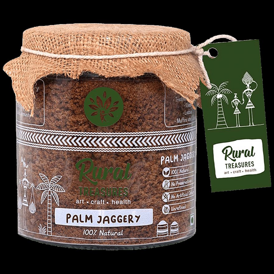 Rural Treasures Palm Jaggery - Natural