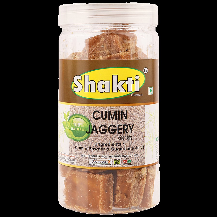 Shakti Cumin Jaggery - 100% Natural & Pure