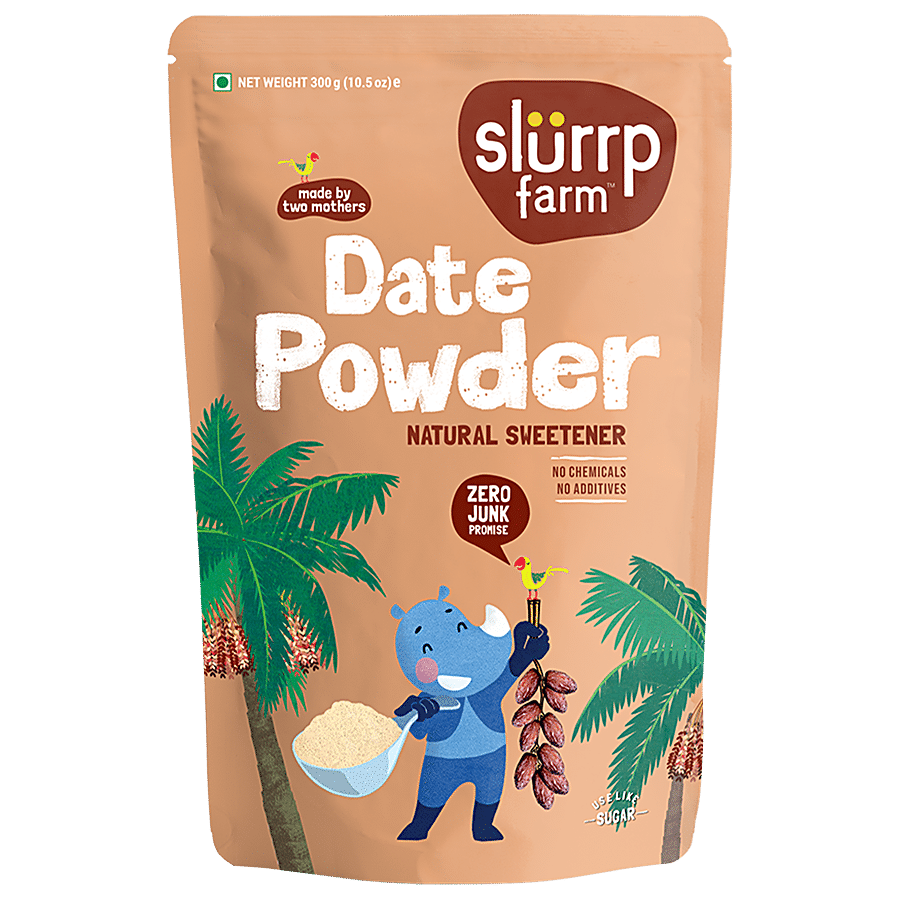 Slurrp Farm Dates Powder â€“ Made From Premium Arabian Dates/Kharek