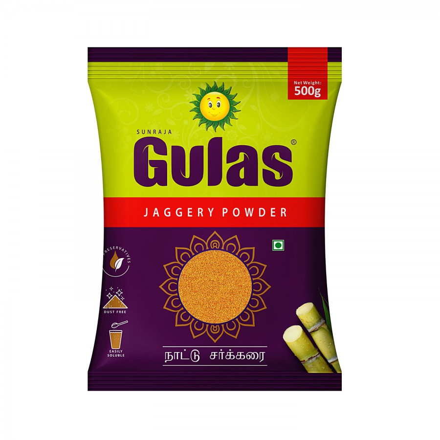 Sunraja Gulas Jaggery Powder