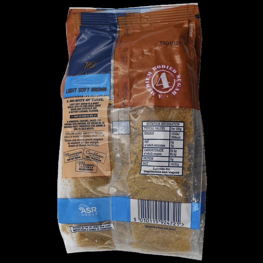 Tate & Lyle Light Soft Brown Cane Sugar