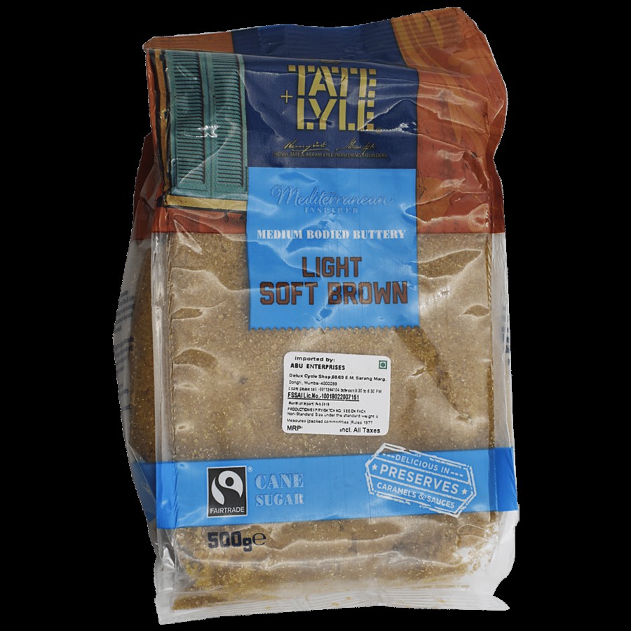 Tate & Lyle Light Soft Brown Cane Sugar