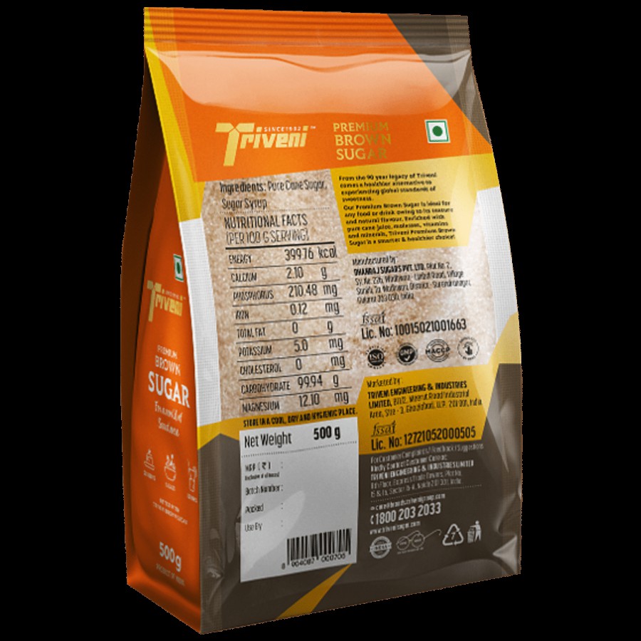 Triveni Triveni Brown Sugar Premium Pack 500G