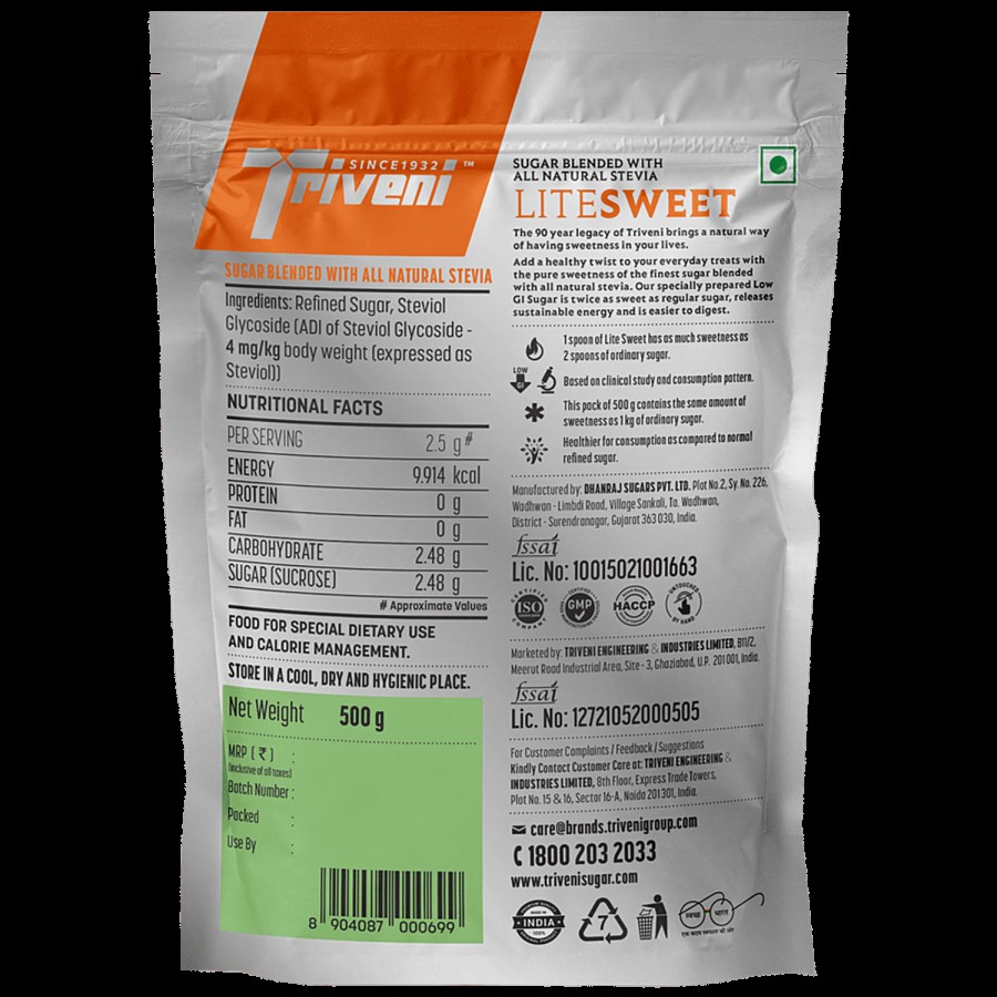 Triveni Triveni LiteSweet 100% Natural Stevia