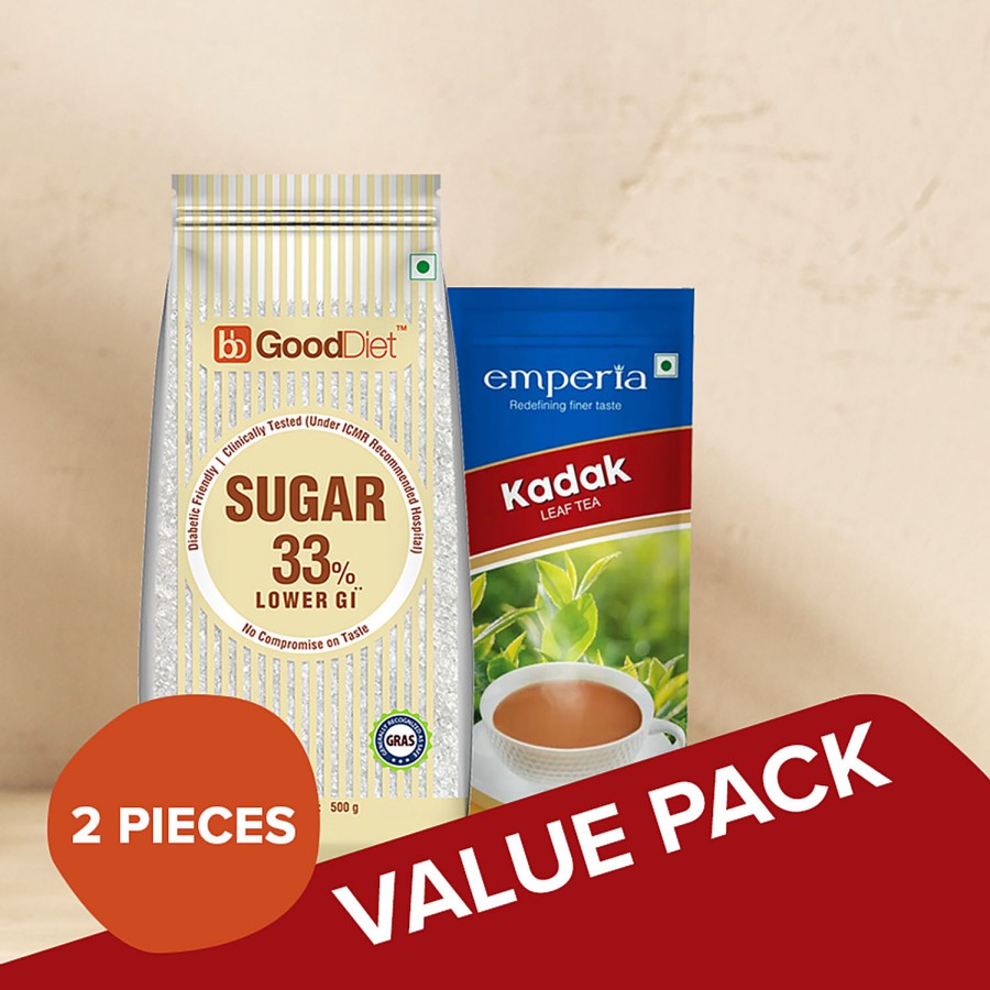 bb Combo Emperia Kadak Tea 250 g + BB GoodDiet Sugar - Low GI