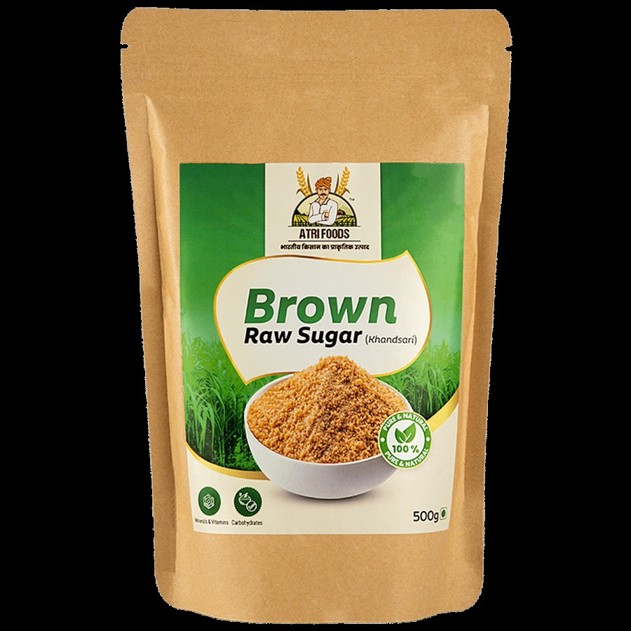 ATRI FOODS Brown Raw Sugar Khandsari